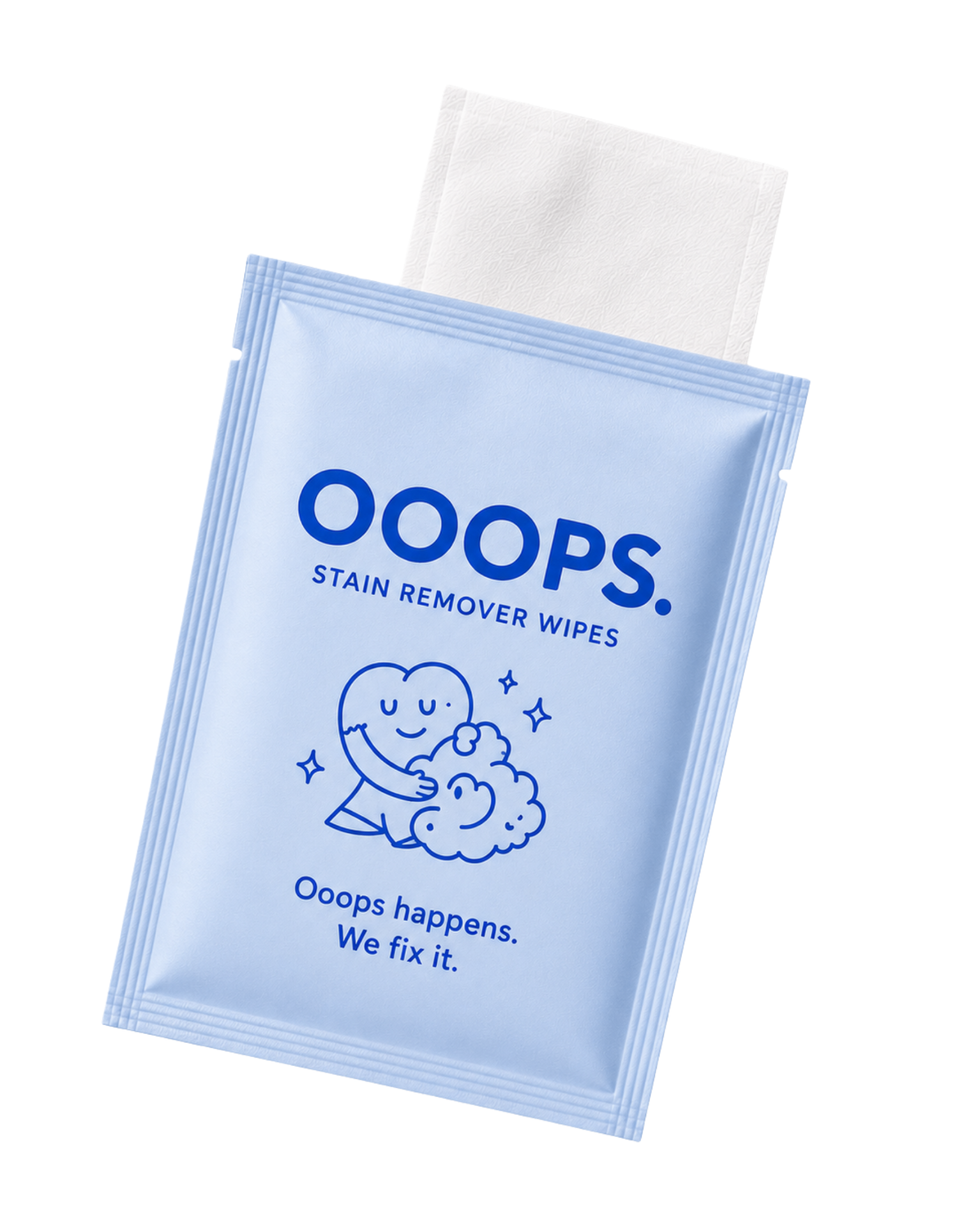 OOOPS wipe sachet